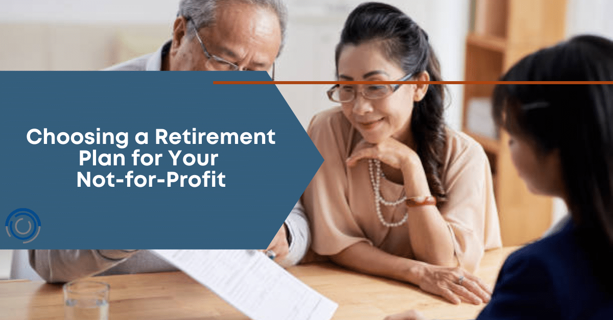 non profit organization retirement plans