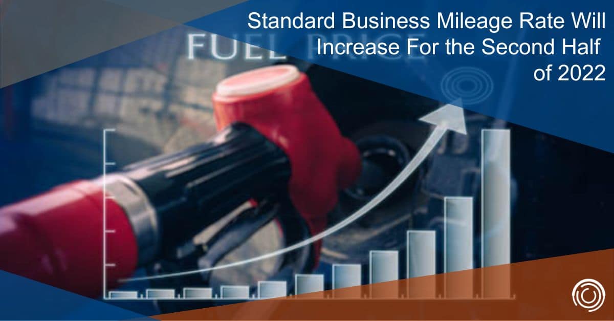 Mid Year Business Mileage Rate Deductions Washington DC CPA Firm