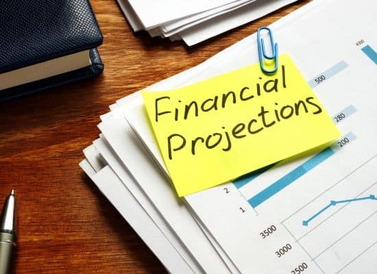 Retirement projections can assist individuals with financial planning after divorce.